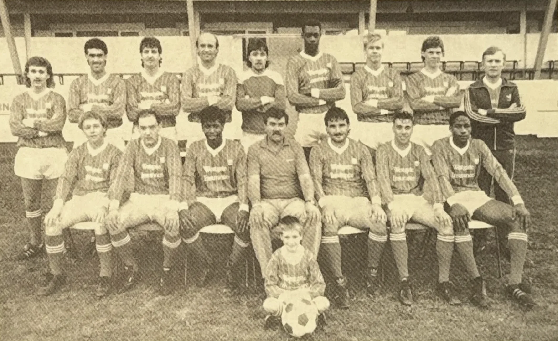 Kidderminster Harriers squad team photograph