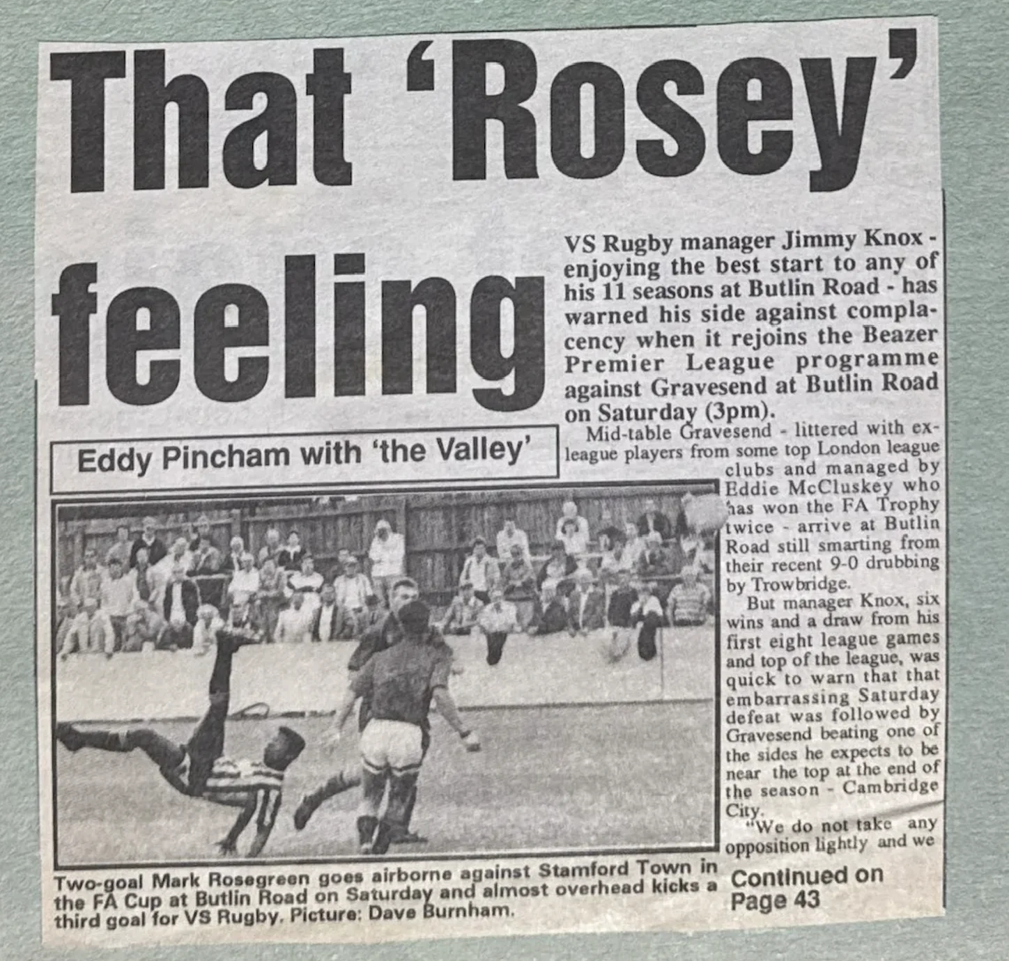 That 'Rosey' feeling